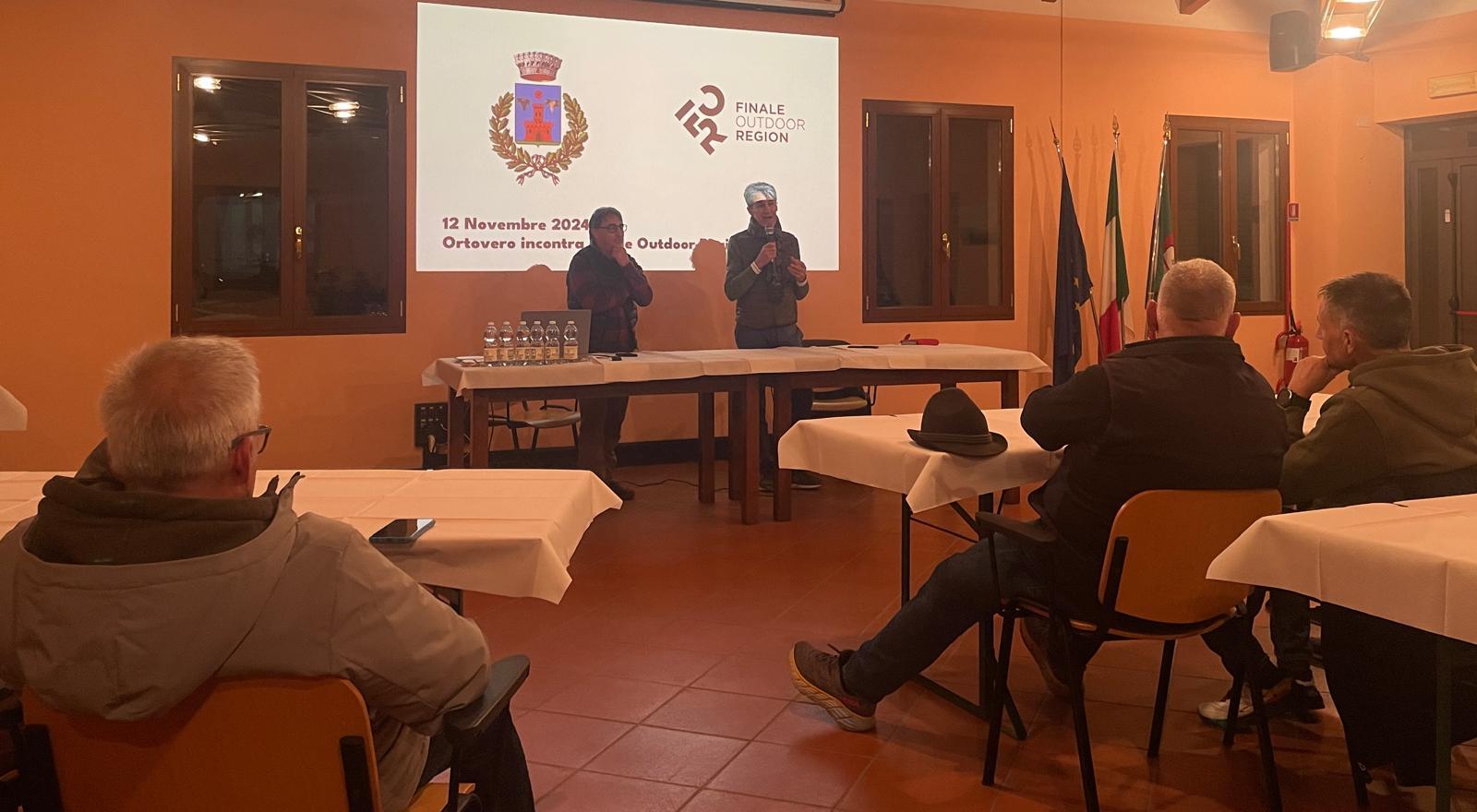 Ortovero, incontro con Finale Outdoor Region, il sindaco Geddo: “Occasione di sviluppo turistico”